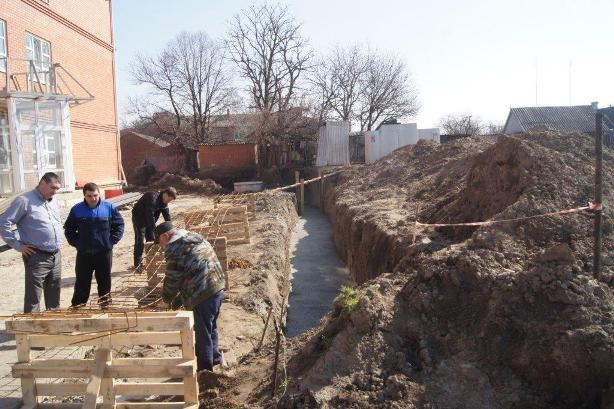 строящийся объект